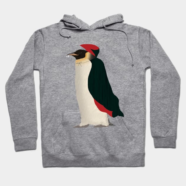 Vampire Penguin Hoodie by ahadden